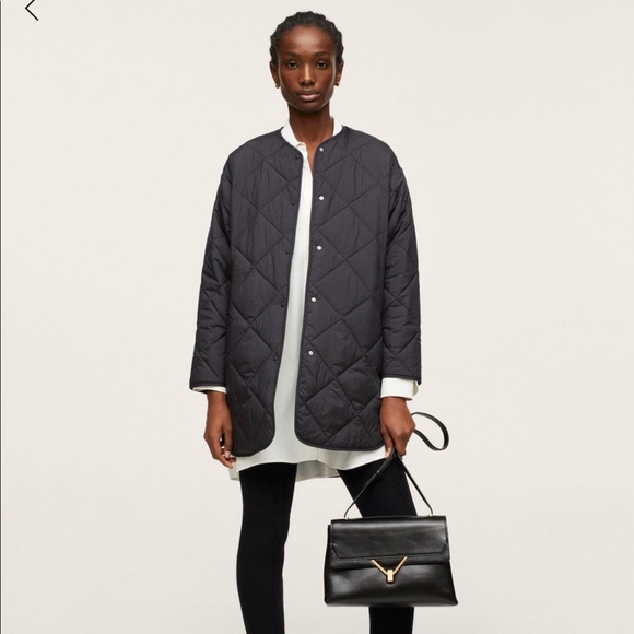 Mango quilted puffer coat - Picture 5 of 7